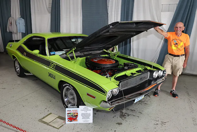 This year’s event celebrated 60 years of the Street Hemi, and there was a display from the National Hemi Owners Association to help commemorate it.