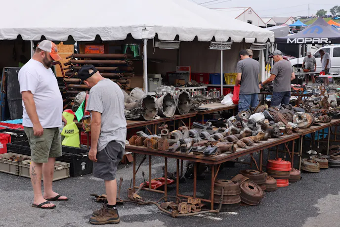 The Carlisle Chrysler Nationals is, beyond everything else, about great cars and finding the hard parts to finish your build. It’s been that way since the beginning.