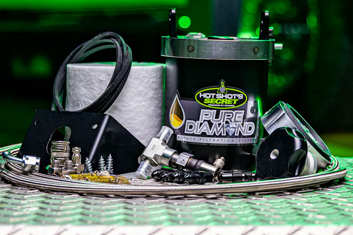 Hot Shot’s Secret Expands Engine-Oil Filtration With a Fine-Particle Bypass System